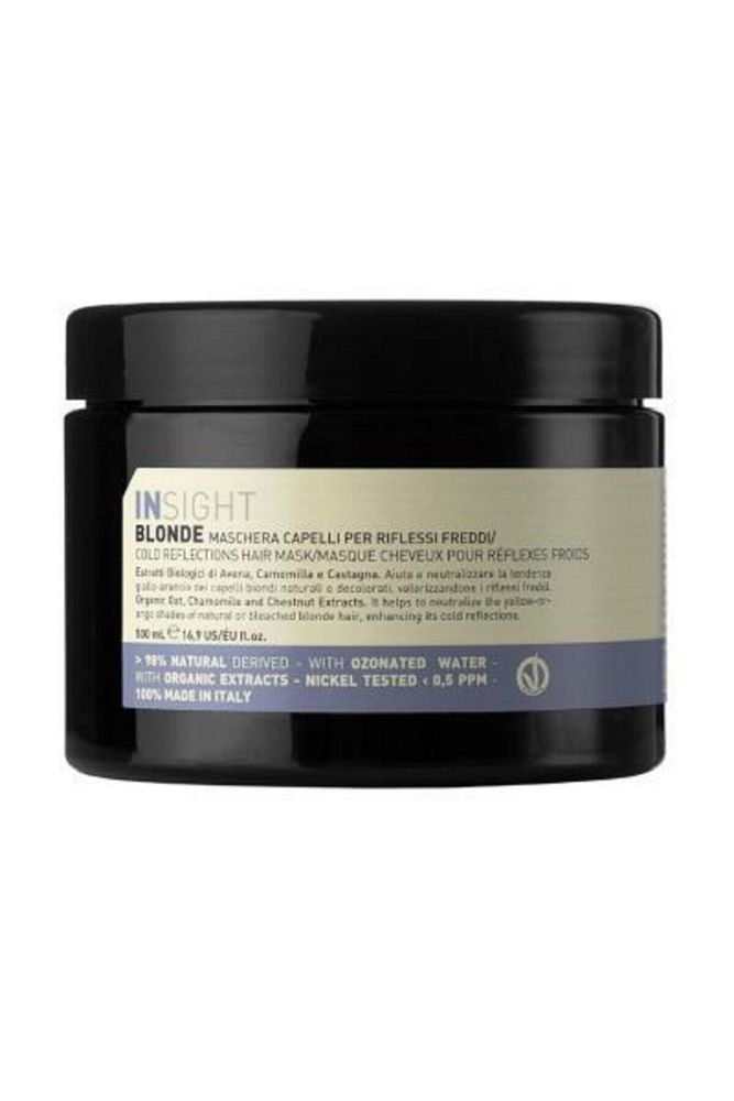 Insight Blonde Soğuk Yansıma Veren Maske 500 ml 1 Insight Blonde Soğuk Yansıma Veren Maske 500 ml