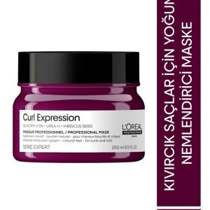 Serie Expert Curl Expression Kıvırcık Saçlar İçin Yoğun Nemlendirici Maske 250 ml