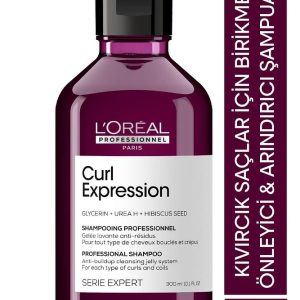 Serie Expert Curl Expression Kıvırcık Saçlar İçin Birikme Önleyici Şampuan 300 ml