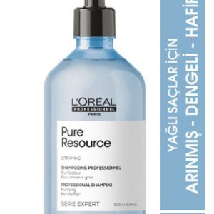 Serie Expert Pure Resource Yağlı Saçlar Için Arındırıcı Şampuan 500 ml