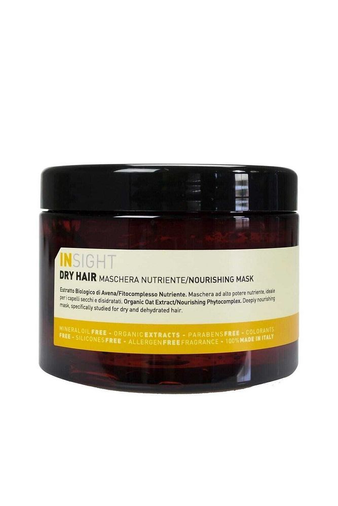Insight Kuru Saçlar Için Besleyici Maske 500 ml 1 Insight Kuru Saçlar Için Besleyici Maske 500 ml