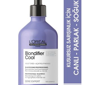 Serie Expert Blondifier Kusursuz Sarışınlık Sağlayan Mor Şampuan 500 ml