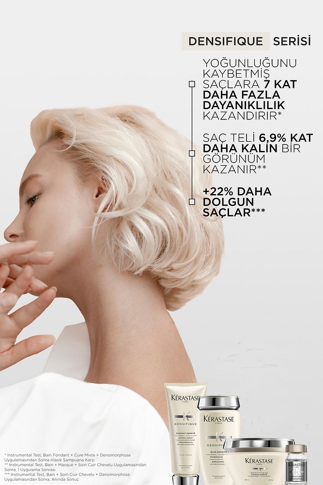 Densifique Bain Densité Yoğunluk Veren Şampuan 250 ml 5 Densifique Bain Densité Yoğunluk Veren Şampuan 250 ml - Görsel 5