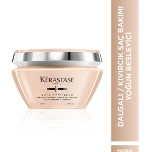 Kerastase Curl Manifesto Masque Beurre Haute Nutrition Kıvırcık Saçlara Besleyici Saç Maskesi 200 ml