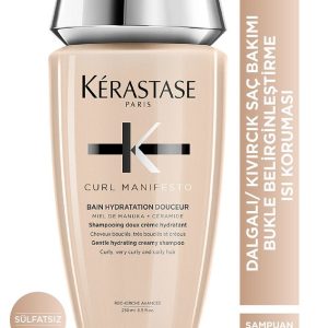 Kerastase Curl Manifesto Bain Hydratation Douceur Kıvırcık Saçlar Için Besleyici Şampuan 250 ml