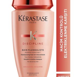 Kerastase Discipline Bain Fluidéaliste Kolay Şekillendirme Sağlayan Ve Elektriklenme Karşıtı Şampuan 250 ml