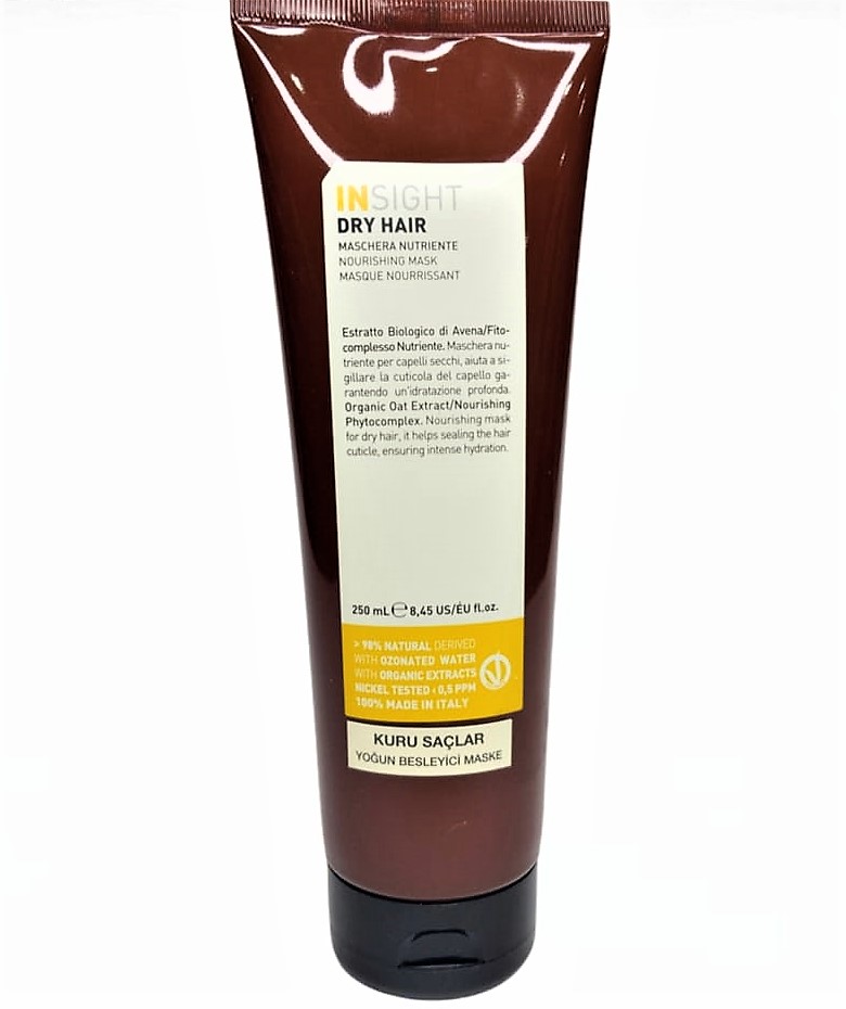 Insight Dry Hair Nourishing Yoğun Besleyici Maske 250ml 1 Insight Dry Hair Nourishing Yoğun Besleyici Maske 250ml